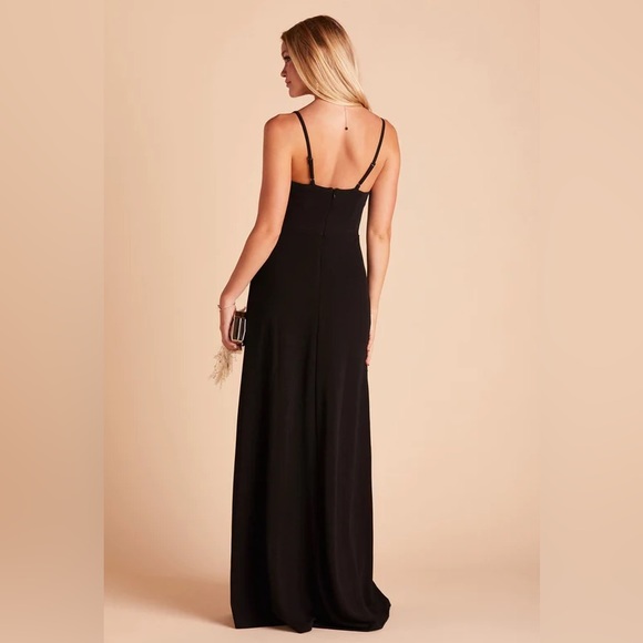 Birdy Grey ASH DRESS CREPE BLACK NEW NWT BRIDESMAID WEDDING - Picture 2 of 8